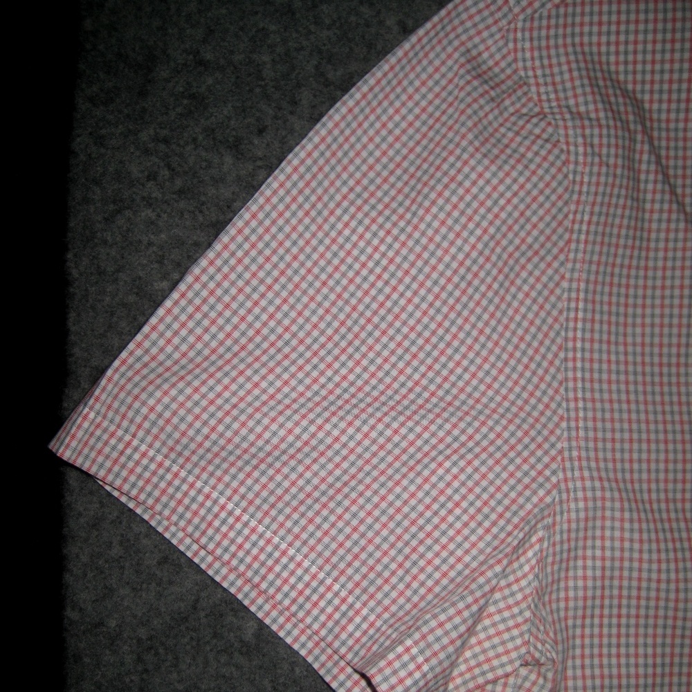 J. Lindeberg Gingham Checked Button-Up Medium - image 5